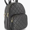 Graceland Schwarzer Rucksack Gesteppt