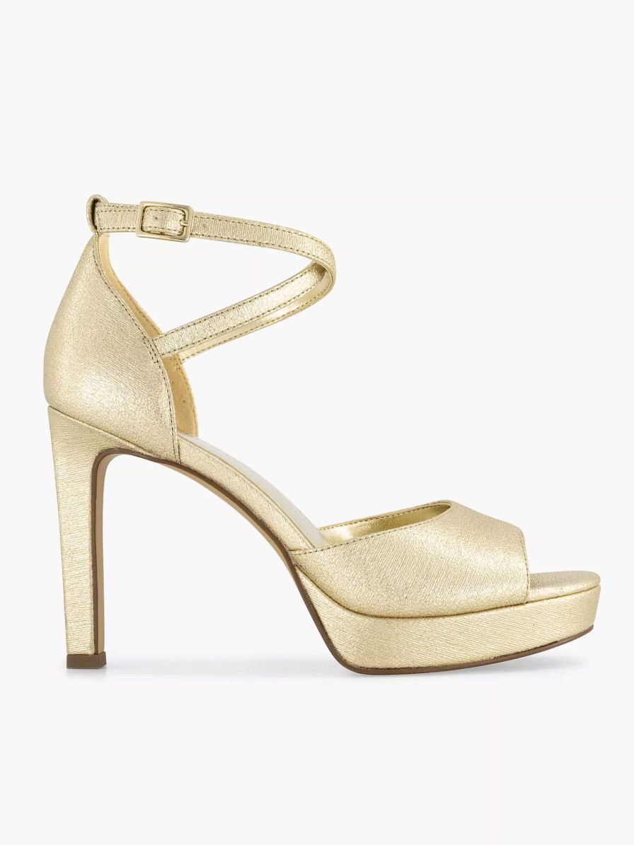 Graceland Goldene Sandalette