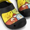 Pokémon Schwarzer Clog