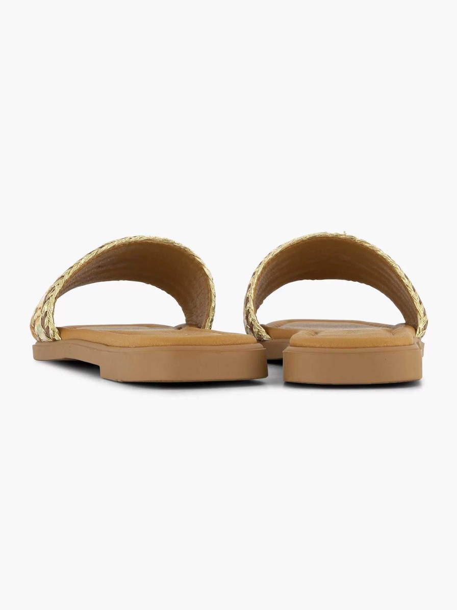 Graceland Brauner Slipper