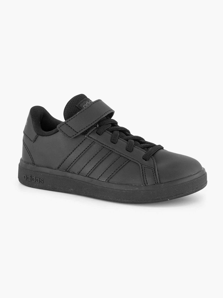 adidas Schwarzer Grand Court 2.0 El K