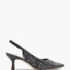 Graceland Schwarze Slingback-Pumps