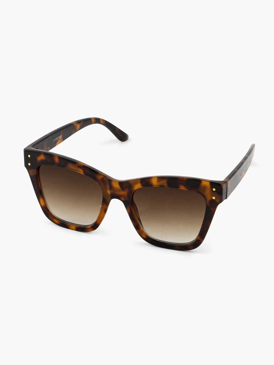 Graceland Brauner Cat-Eye-Sonnenbrillen-Aufdruck