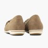 Easy Street Beigefarbener Komfort-Slipper