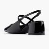 Graceland Schwarzer Slingback