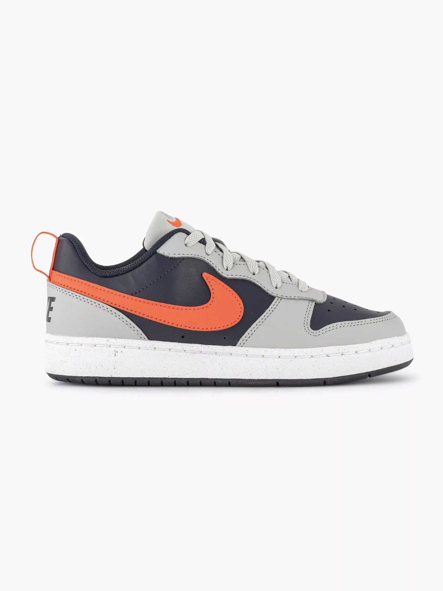 Nike Hellgrauer Court Corough Low Recraft