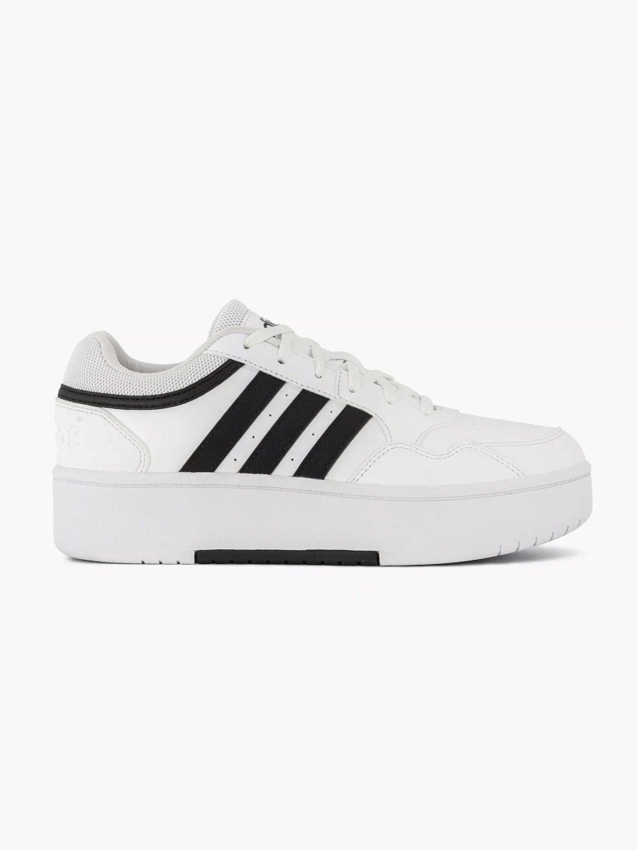 adidas Witte Hoops 3.0 Bold W