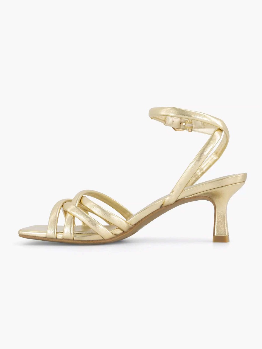 Graceland Goldene Sandalette