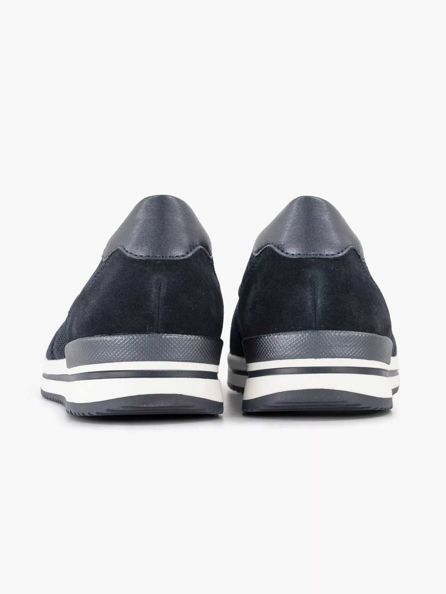 Medicus Marineblauer Comfort-Slipper