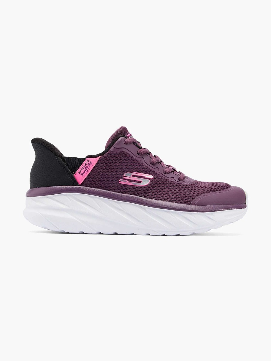 Skechers Lilafarbener Sneaker Mit Swift-Passform Freihandige Premium-Dampfung