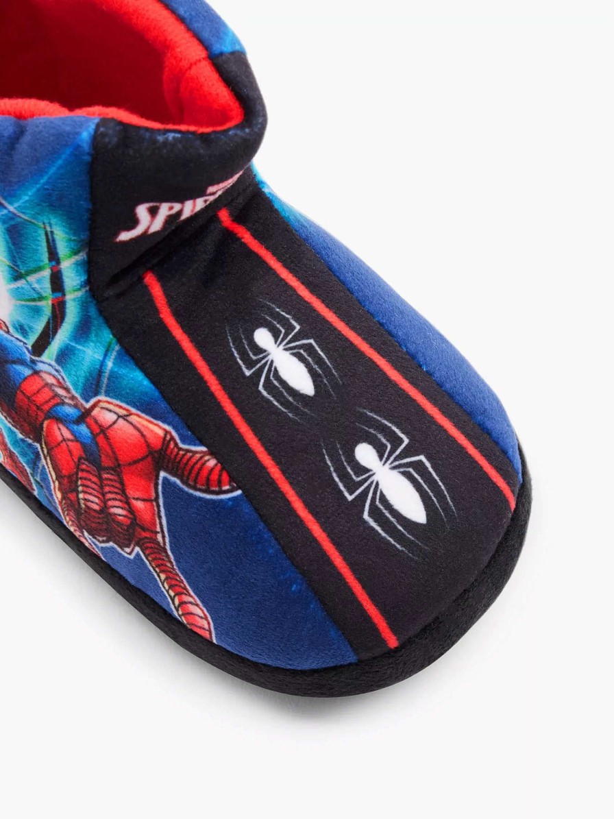 Spiderman Dunkelblauer Slipper Spiderman