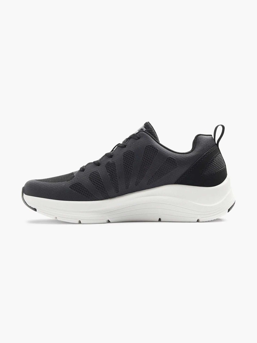 Skechers Black Arch Comfort Barkins