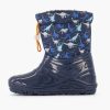 Landrover Blauer Regenstiefel Mit Dino-Futter