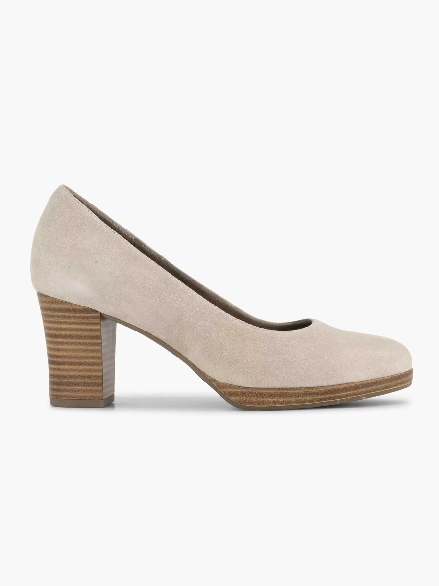 Medicus Komfort-Pumps In Taupe-Beige