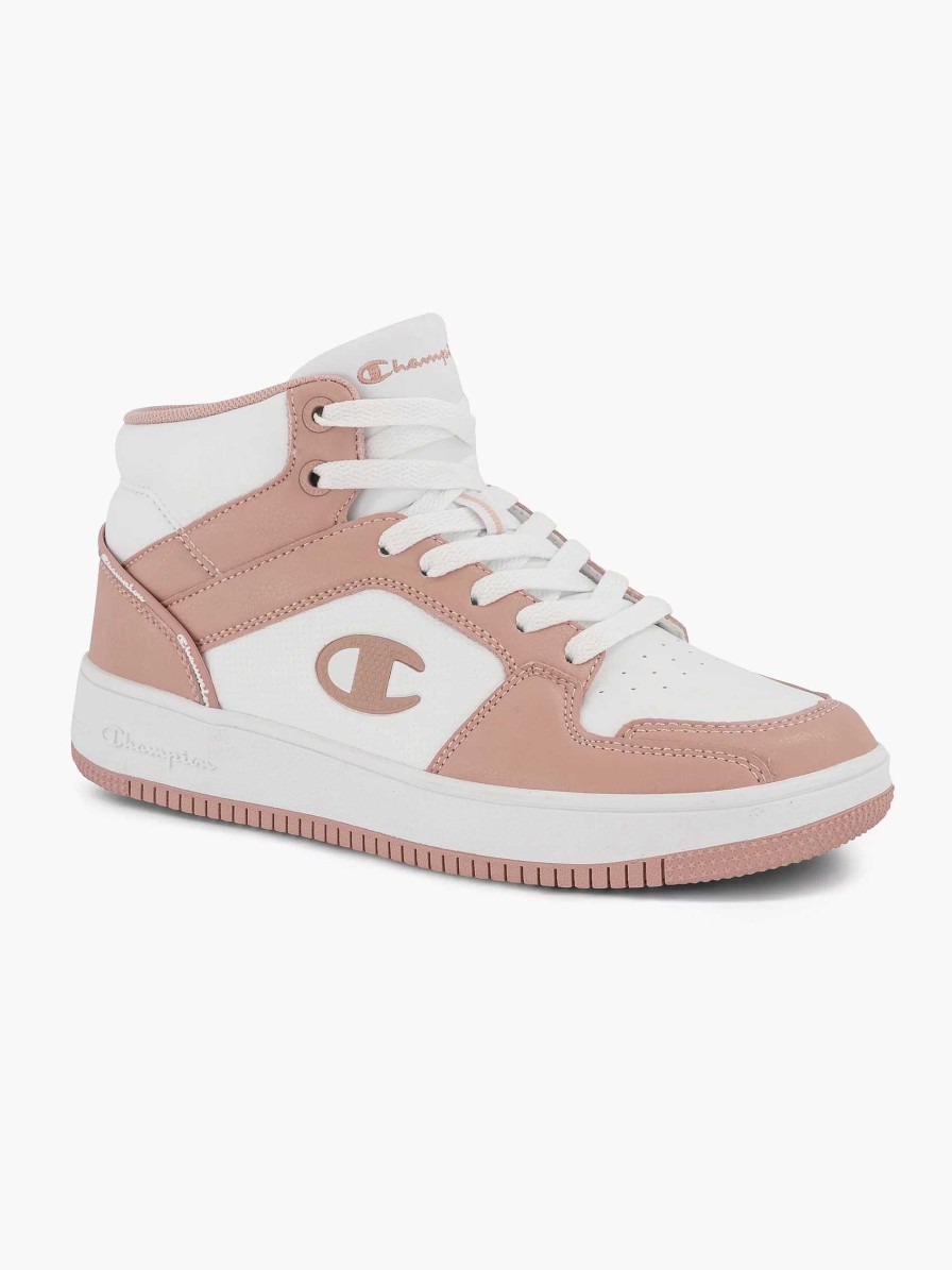 Champion Pink Rebound 2.0 Mid