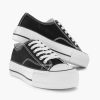 Graceland Schwarzer Canvas-Sneaker