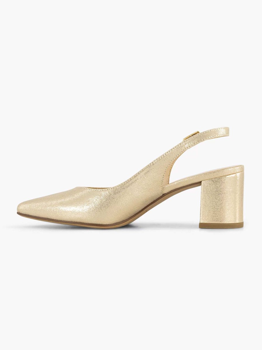 Graceland Goldener Slingback