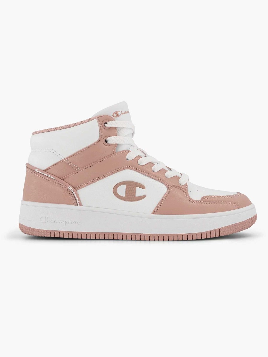 Champion Pink Rebound 2.0 Mid