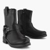 Oxmox Schwarze Stiefeletten