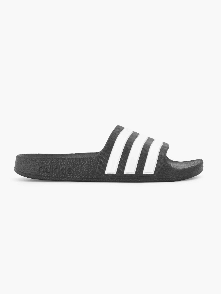 adidas Schwarze Adilette Aqua K