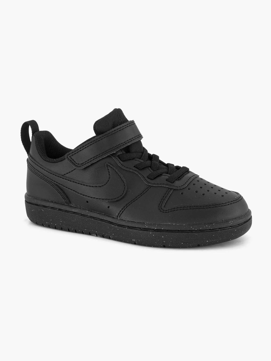 Nike Black Court Borough Low Recraft