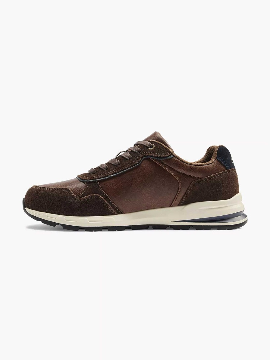 Gallus Brauner Wildleder-Sneaker